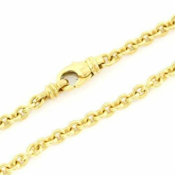 BVLGARI 18k Yellow Gold, Black Onyx Necklace - Picture 5 of 7